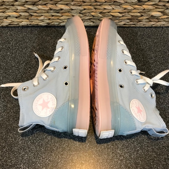 Unisex Converse Chuck Taylor Baby Blue CX High " Stretch Canvas HighTops - Picture 9 of 13